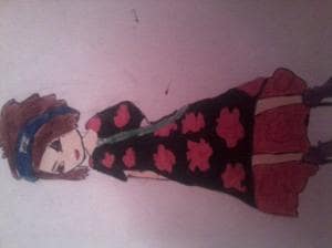 Akatsuki Braut auf einer Party