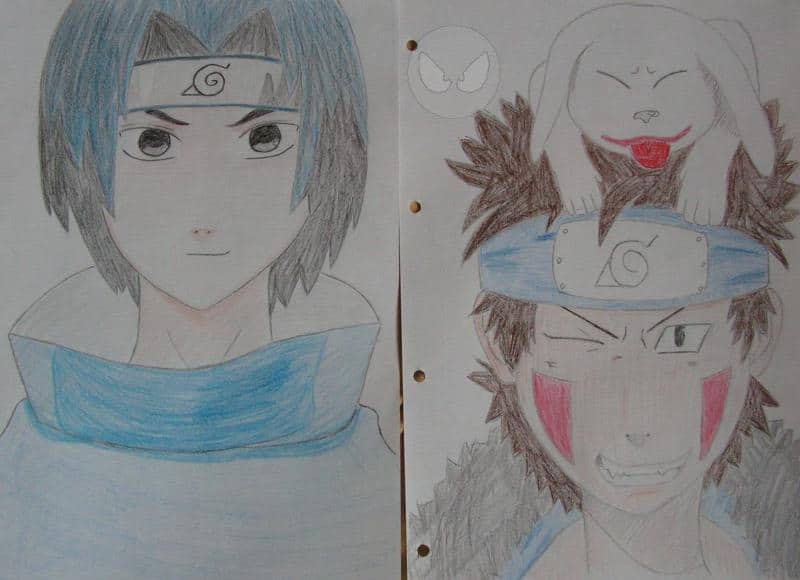 Sasuke und Kiba <3