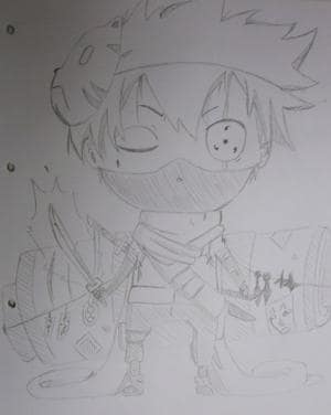 Chibi Kakashi <3