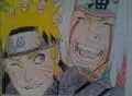 Naruto und Jiraiya