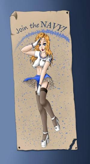 Join the NAVY Pin-Up