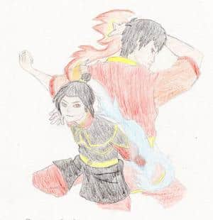 Zuko und Azula