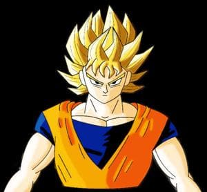 Son-Goku (selbstgemalt mit Photoshop