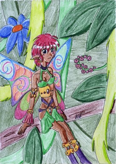 One little fairy in a big jungle ^^