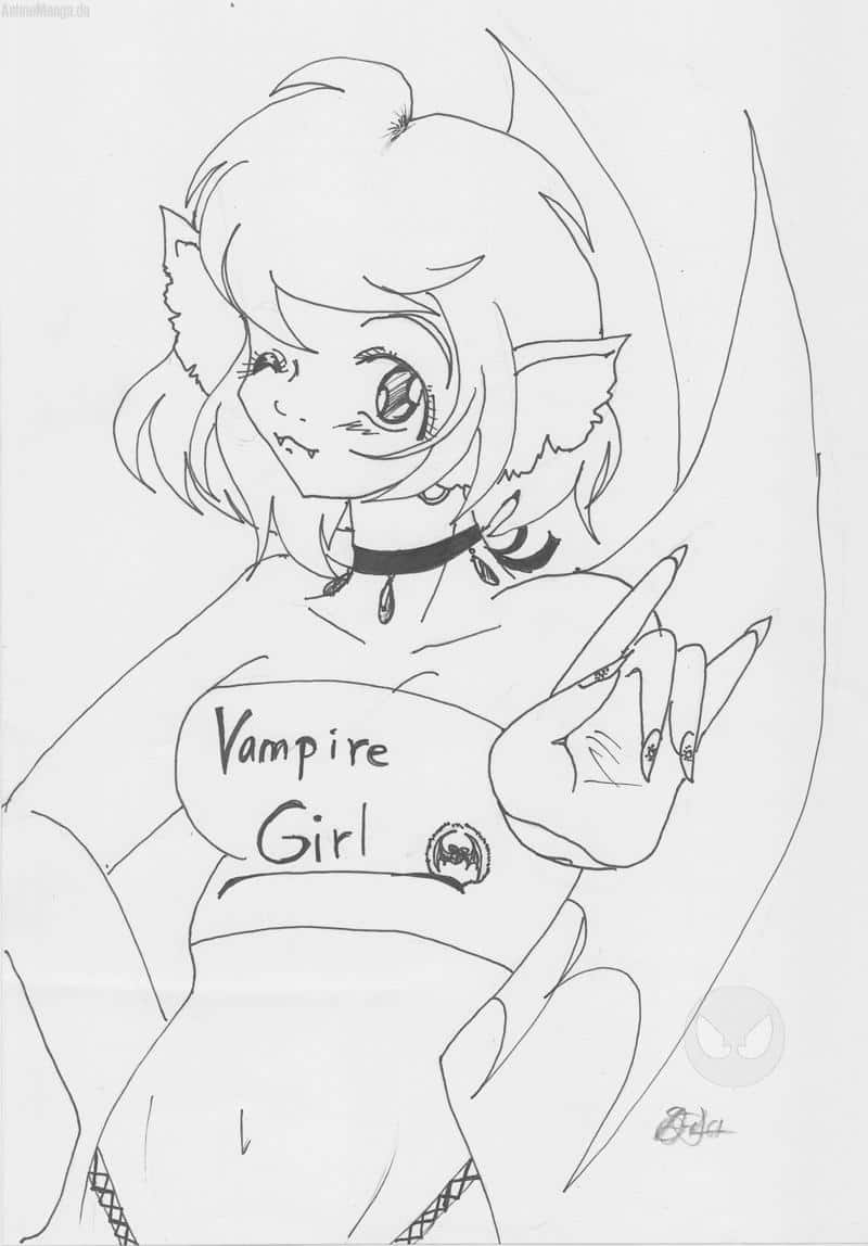 Fledermaus mädchen!