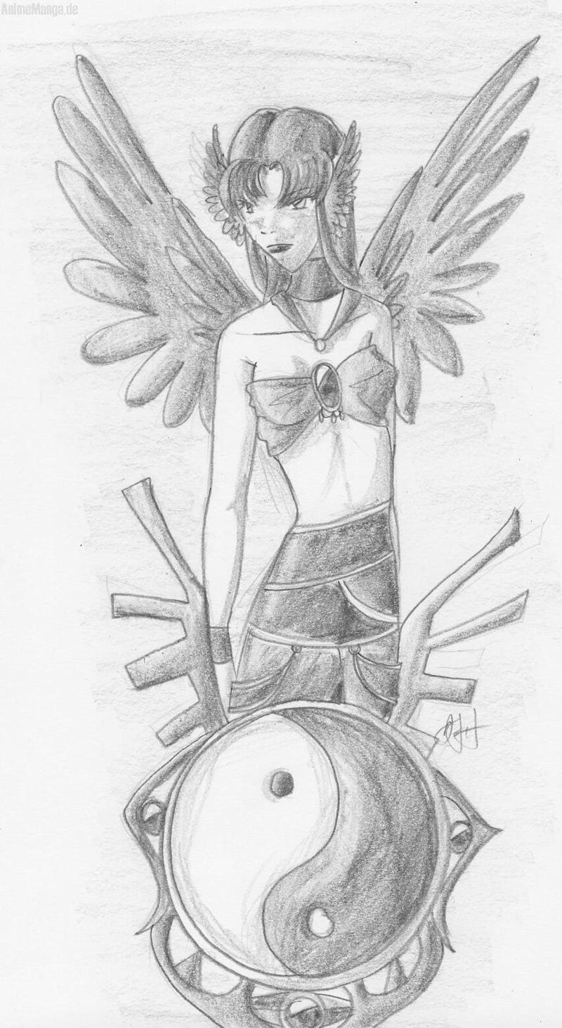 Sayura the red winged goddess of the ying-young