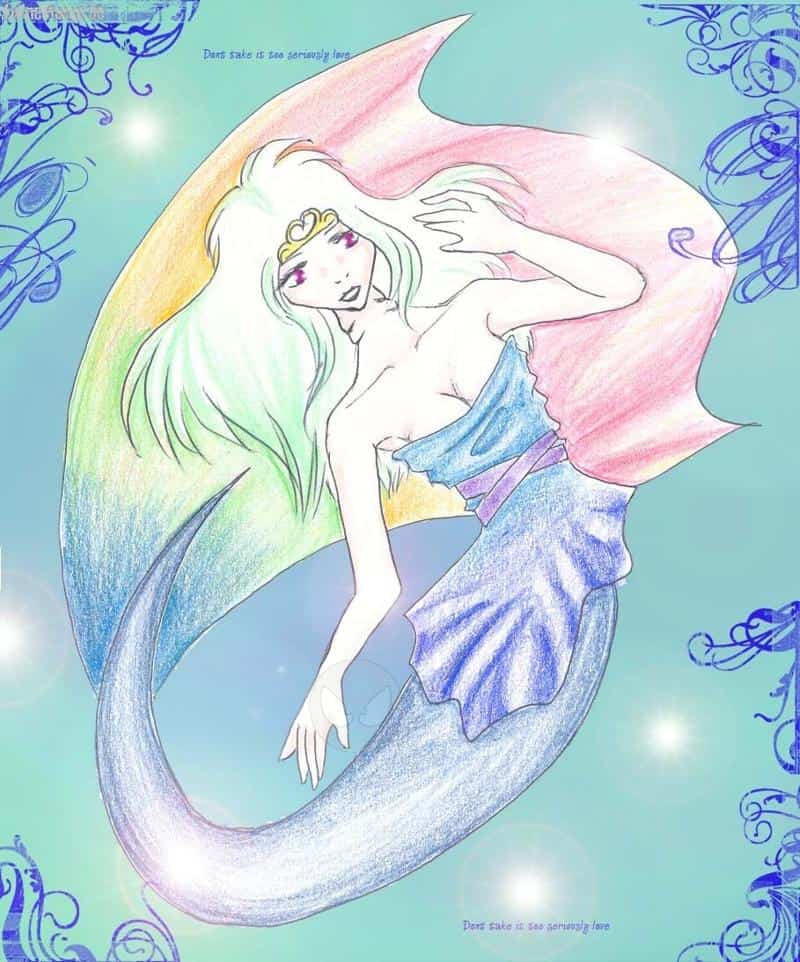 Komisch verrenkte Meerjungfer *kopf schr&auml;g h&auml;lt*