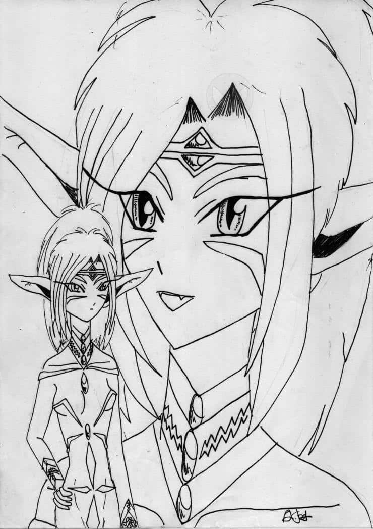 Smaragd Chara-Bild (WB)