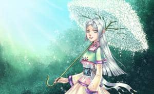 Holunderblüten-Schirm