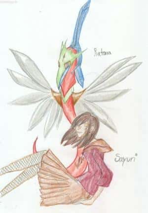 Sayuri und ihr Knochendrachen Ratona