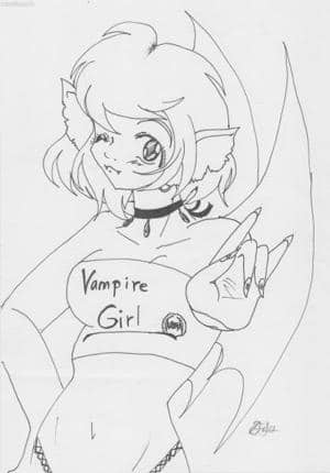 Fille chauve-souris!