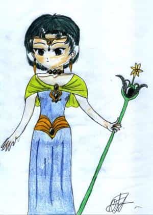 Priesterin der Pflanzen