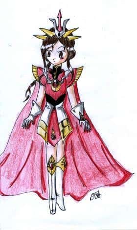 Ich in der Rüstung von Hikaru