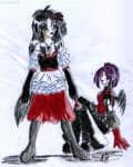Gothic Yaone im Vordergrund XD