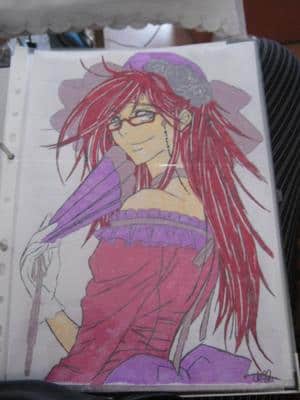 Grell in Ballkleid :)