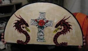 Schlangendrachen Rosenkreuz