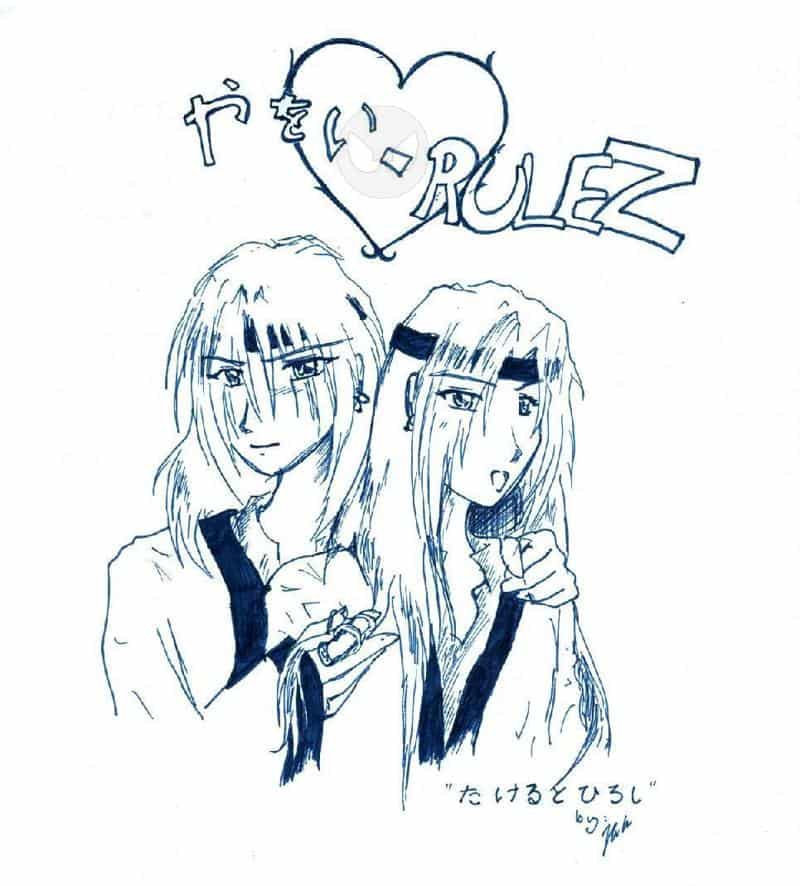 Takeru to Hiroshi ->Yaoi-RuleZ