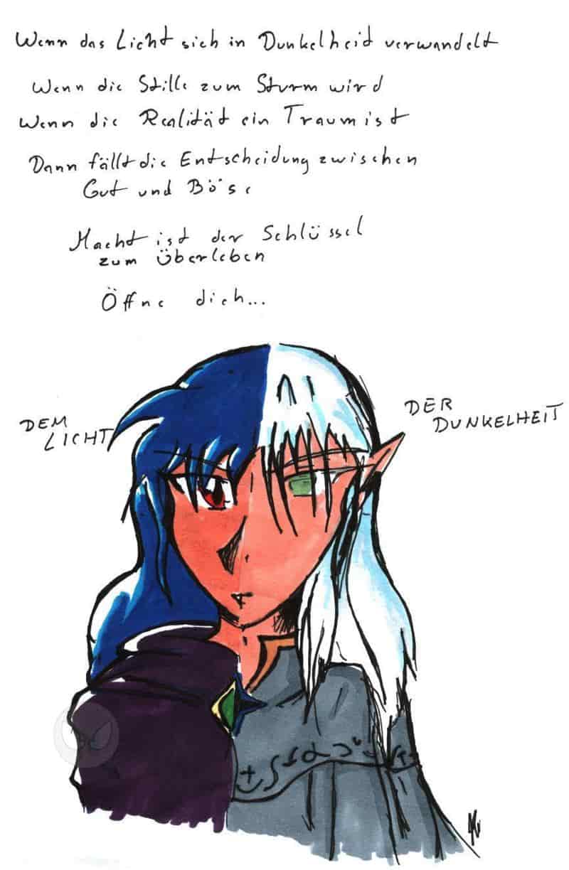 Licht oder Dunkelheit?