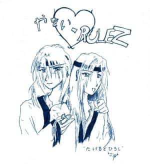 Takeru to Hiroshi ->Yaoi-RuleZ