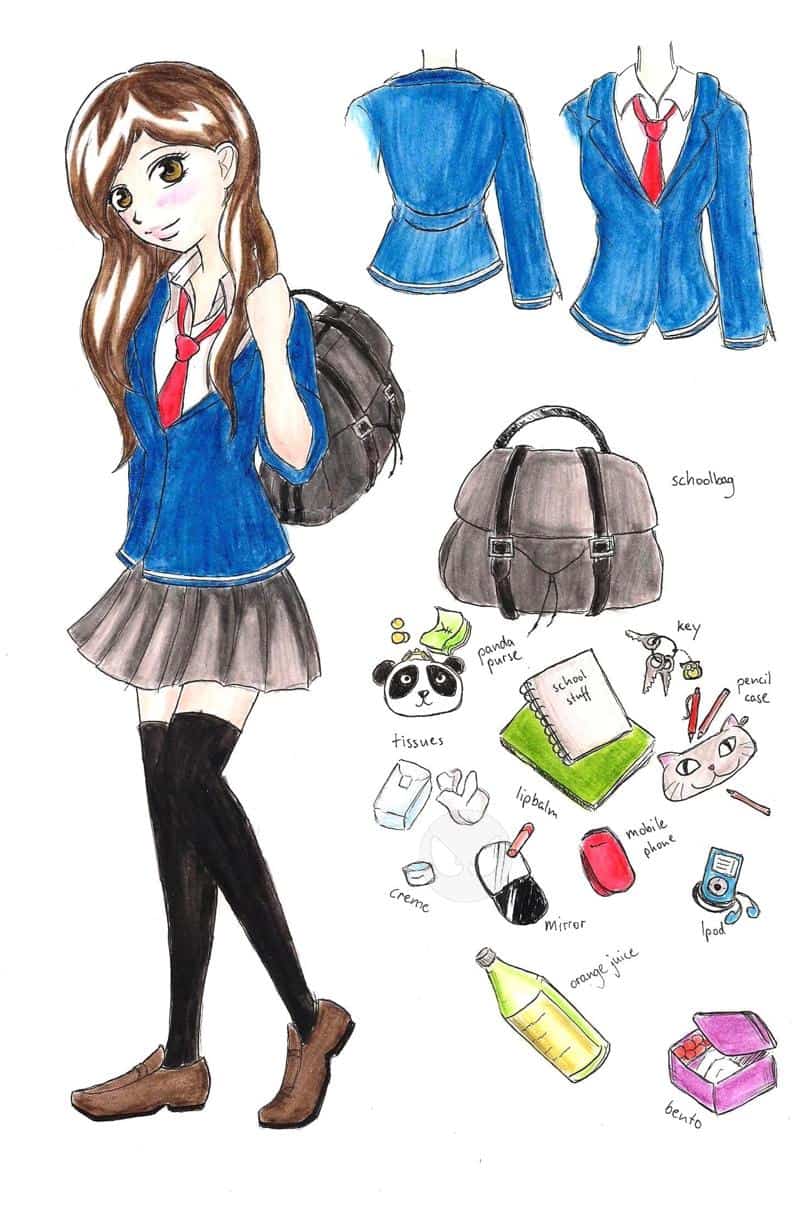 OC Hitomi Ichijo profil