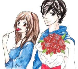 Kou x Futaba von Aoharaido