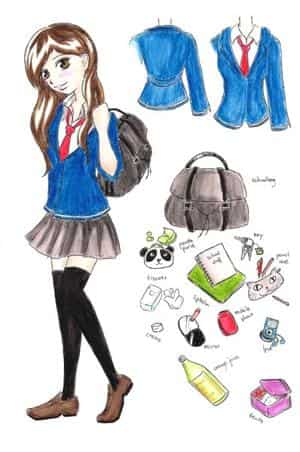 OC Hitomi Ichijo profil