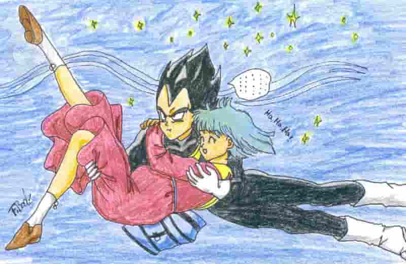 bulma & vegeta
