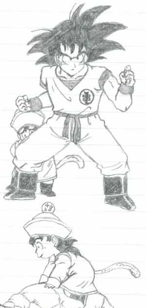 gohan & goku 2