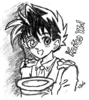 kaito kid in chibi