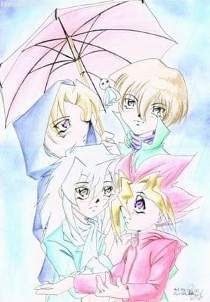 In the Rain with Friends