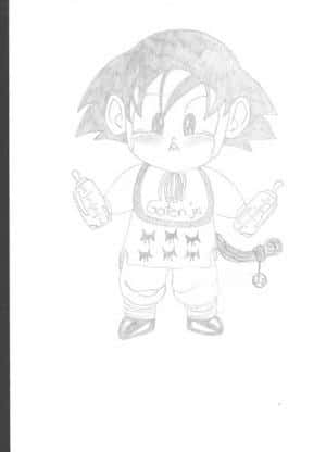 Goten als Baby