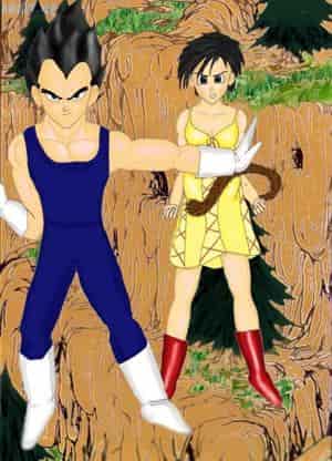 Geta protecting his girlfriend