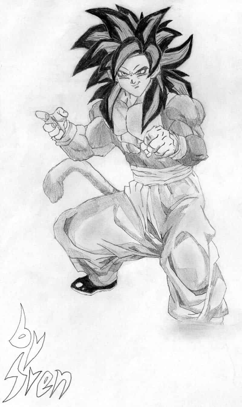Son Goku SSJ4
