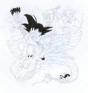 Dragonball Calendar 1987