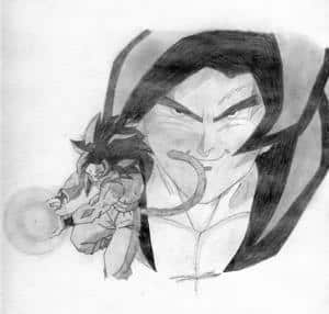 Son Goku SSJ4 MIX