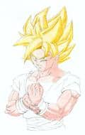 Son Goku SSJ1 aquarell