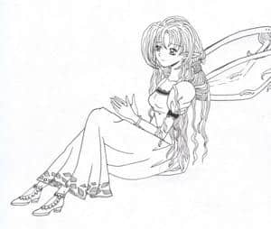 Chiyako (tuschiert-.-