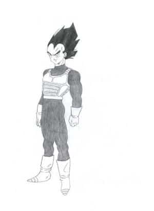 Vegeta in der Cell Saga