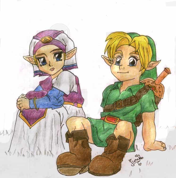 " Zelda & Link "