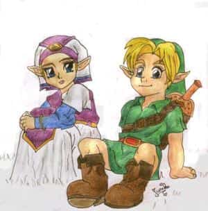 " Zelda & Link "