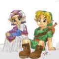" Zelda &amp; Link "