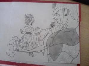 Son Gohan VS. Cell =D