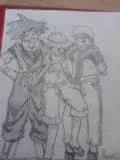Ruffy Goku und Naruto