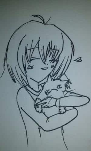 Me and Sesshomaru-cat