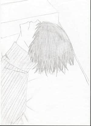 Mein allererste Zeichnung im Alter von 12 Jahren