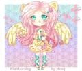 Fluttershy (MLP) Human / Chibi version