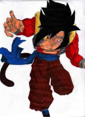 SSJ4 Son-Goku (FARBE)