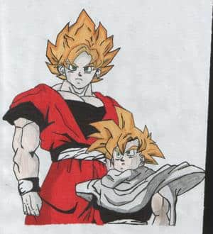 Goku and Gohan