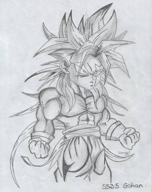 SSJ5 Chibi Gohan