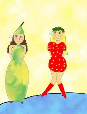 Birne und Erdbeere oder: Warum wir?